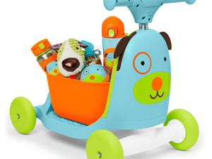Skip hop ride on toy hond 3in1 (loopwagen en step)